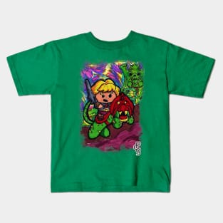 Kawaii He-Man Kids T-Shirt